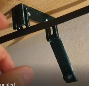 Desk cable holder