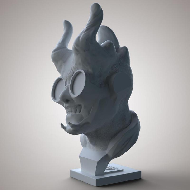 Geek Demon Bust