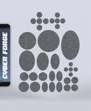 Energy Crisis Bases - With Free Cyberpunk - Sci-Fi Gift Ideas for RPG and Wargamers