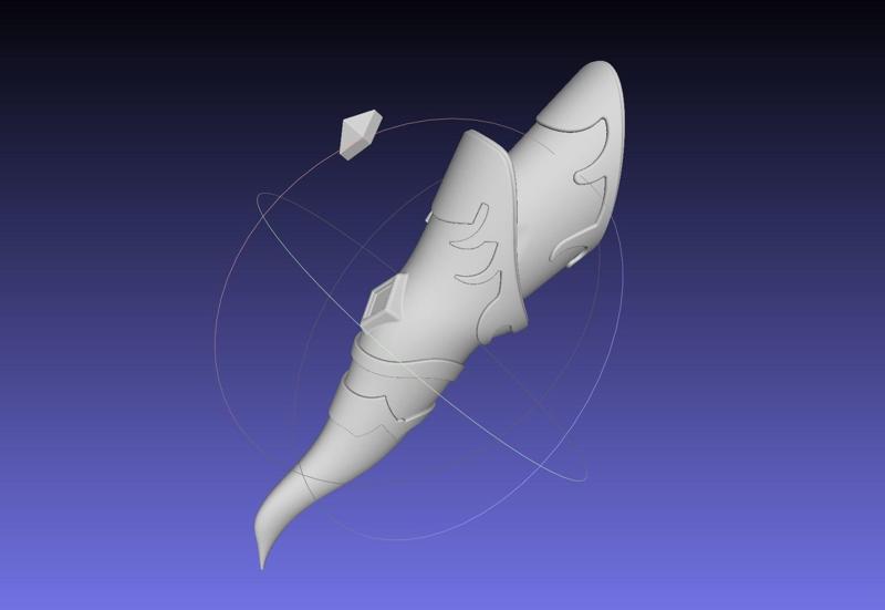 Final Fantasy XIV Yshtola Fingerpiece Printable Model