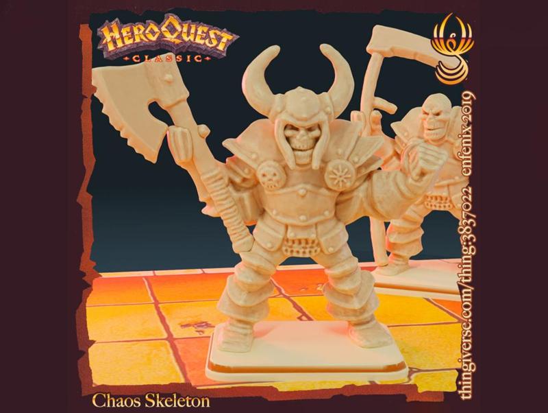 HeroQuest Chaos Skeleton