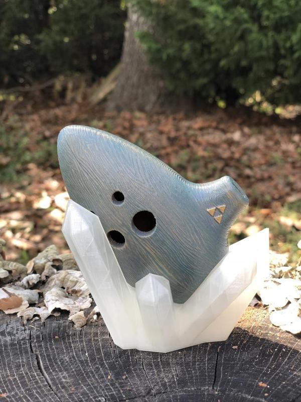 Crystal Ocarina Stands