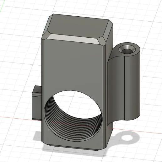 UTR45 to Buffertube adapter