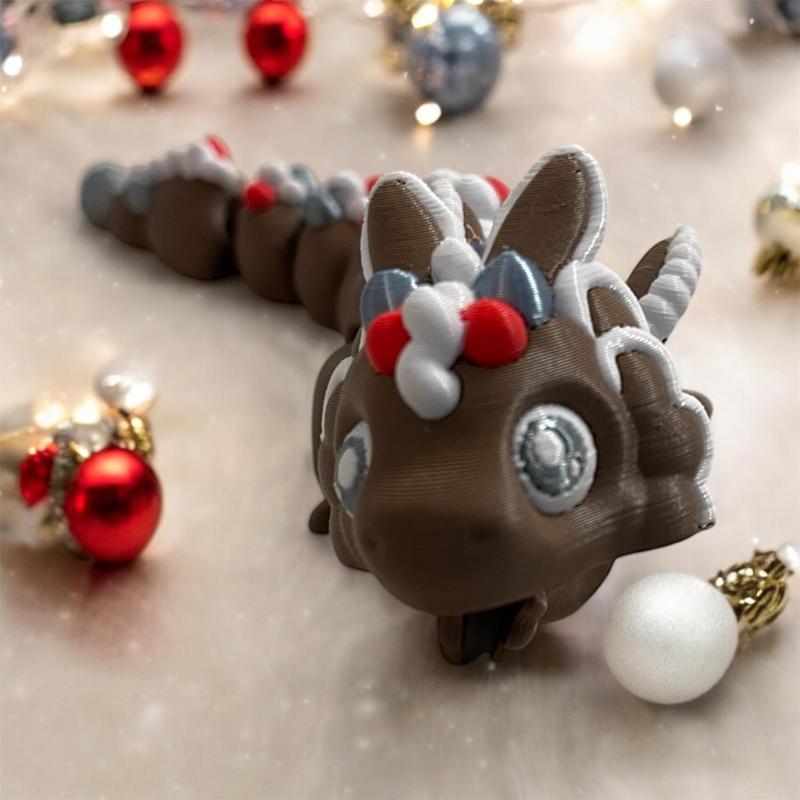 Winged Gingerbread Dragon