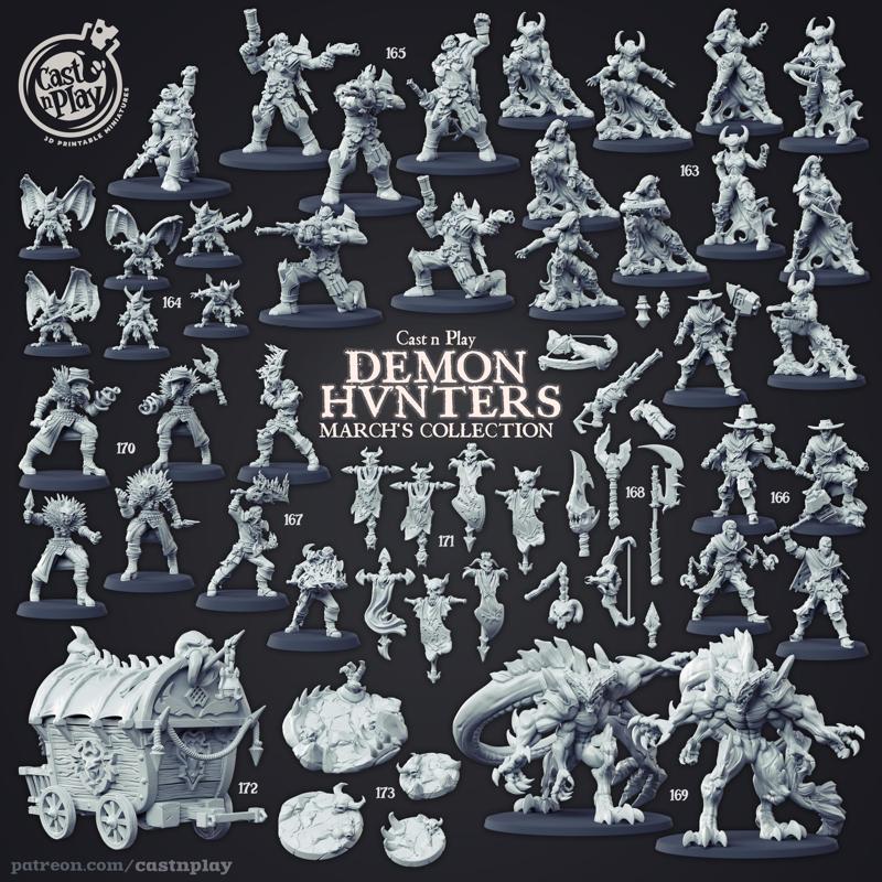 Demon Hunters (Pre-Supported) (Set)