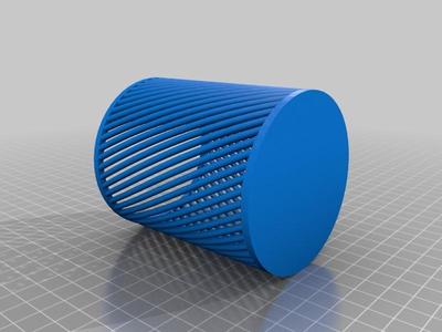 Helix desk bin