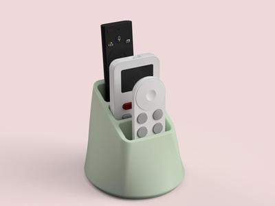 3 Remote Control Holder
