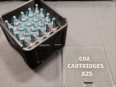 12g CO2 cartridge case.