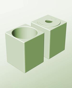 CS128-180-P Modular pierced component container modern decor