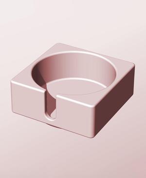 CS68-30-S Stackable slotted bin box module for creative decor