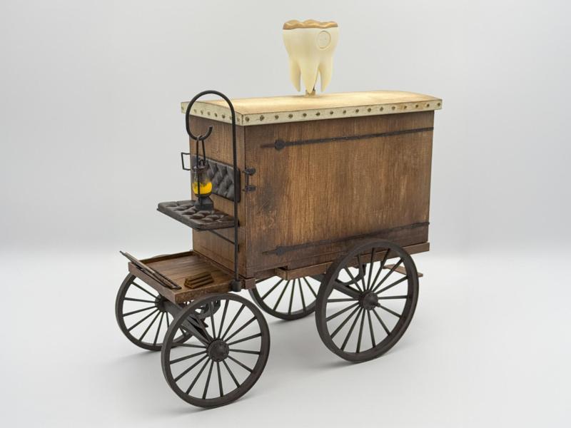 Dr. King Schultz Dentist Wagon - Django Unchained