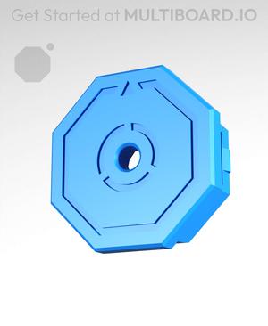 Drop-In Nut - Weight Bearing Snap - M3