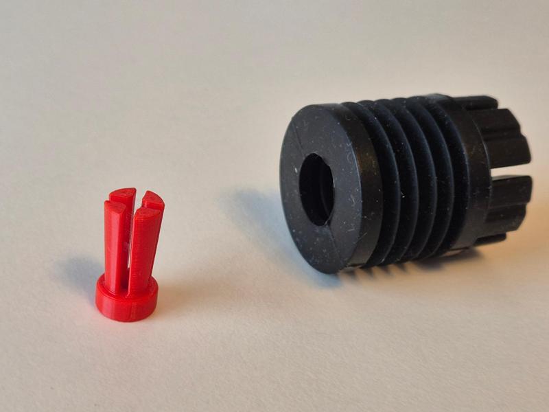 Bambu anti vibration feet plug holder P1P P1S X1C 