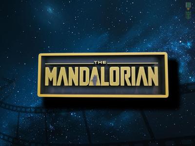 The Mandalorian Cinema Film Room Sign Box
