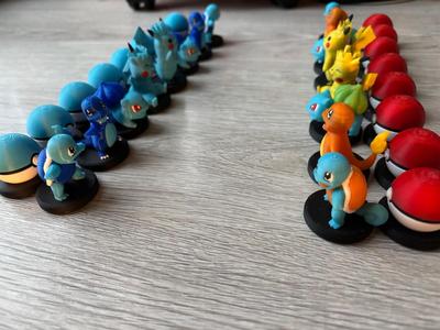 Multicolour Pokemon chess