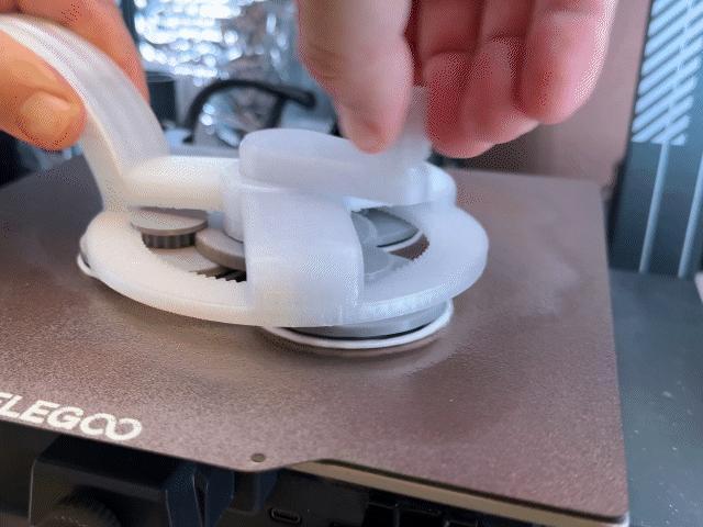 3D printer hot plate cleaner