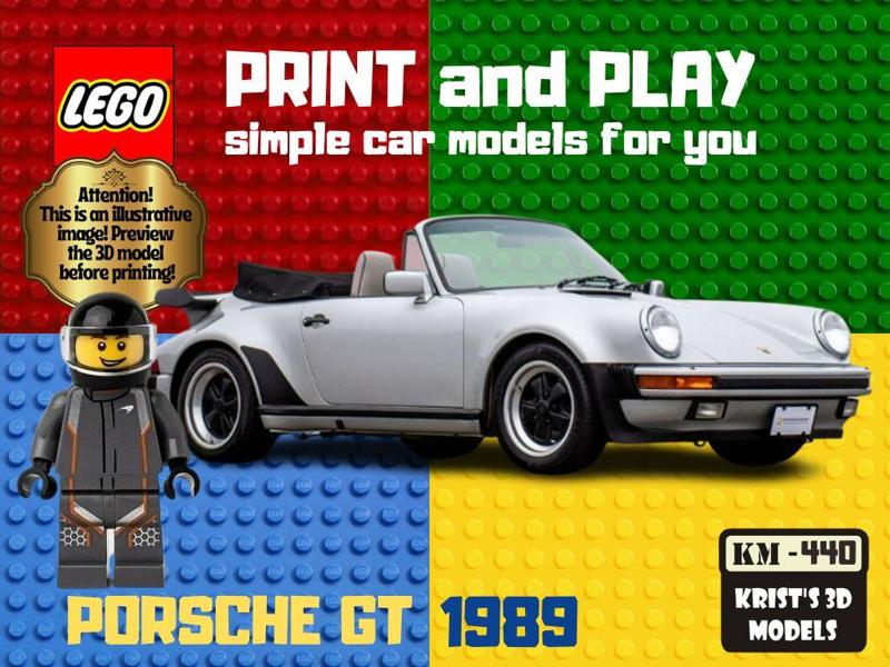 LEGO 1989 Porsche 930 Cabriolet