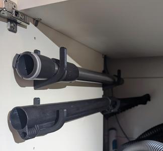 Vacuum Cleaner Pipe Hook for IKEA Wardrobe Peg Holes