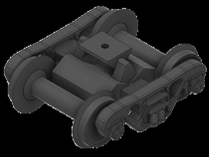 Bogie Freight 1750 840 - Dragon Railway