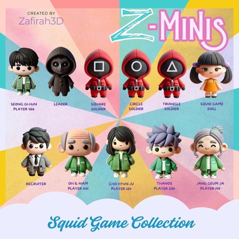 Z-Minis Squid Game Collection