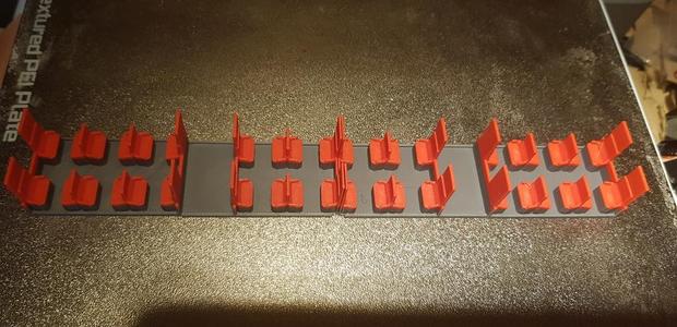 Inneneinrichtung für Märklin H0 Silberlinge 24cm 2farben 
