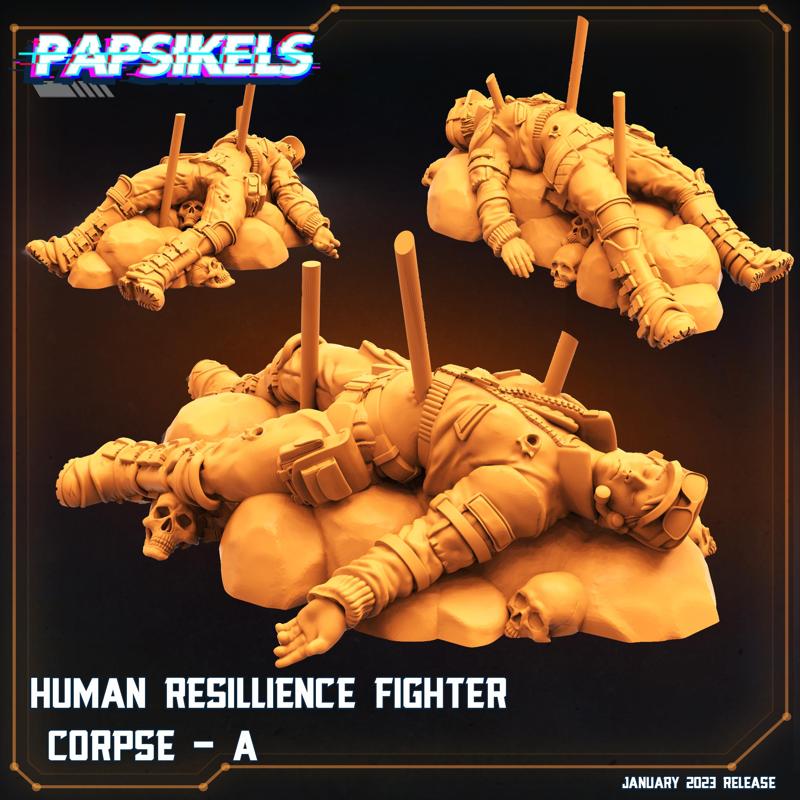 HUMAN RESILIENCE FIGHTER CORPSE A