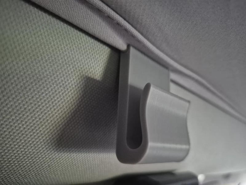 Tesla Model Y/3 Sunshade Clip with Sunglass Holder   