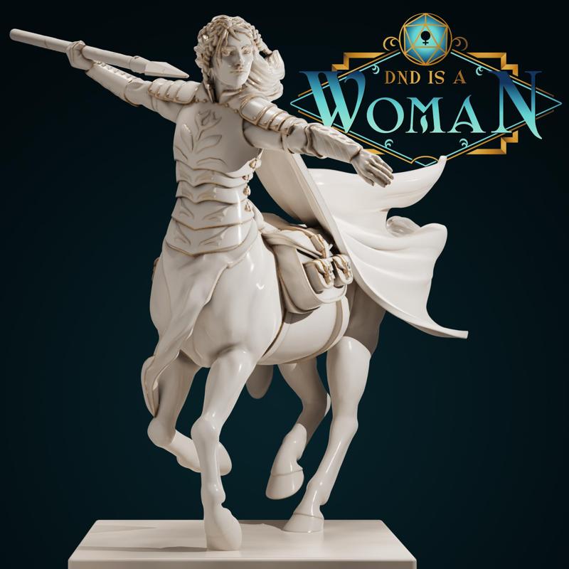 Centaur Ranger - Andraine - 28/32mm and 75mm