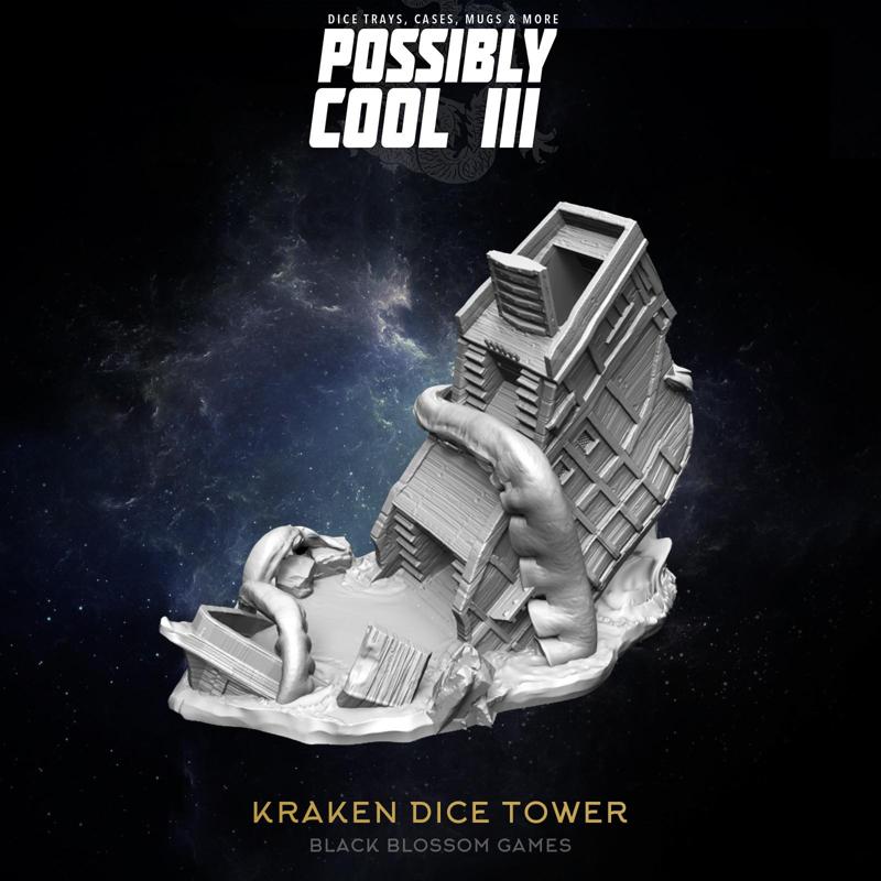 T3T03 Kraken Dice Tower :: Possibly Cool Dice Tower 3