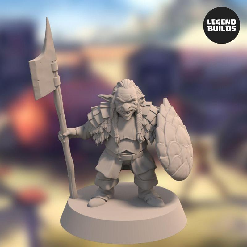 Mirik  Turtleshield  - 3D printable miniature - STL file