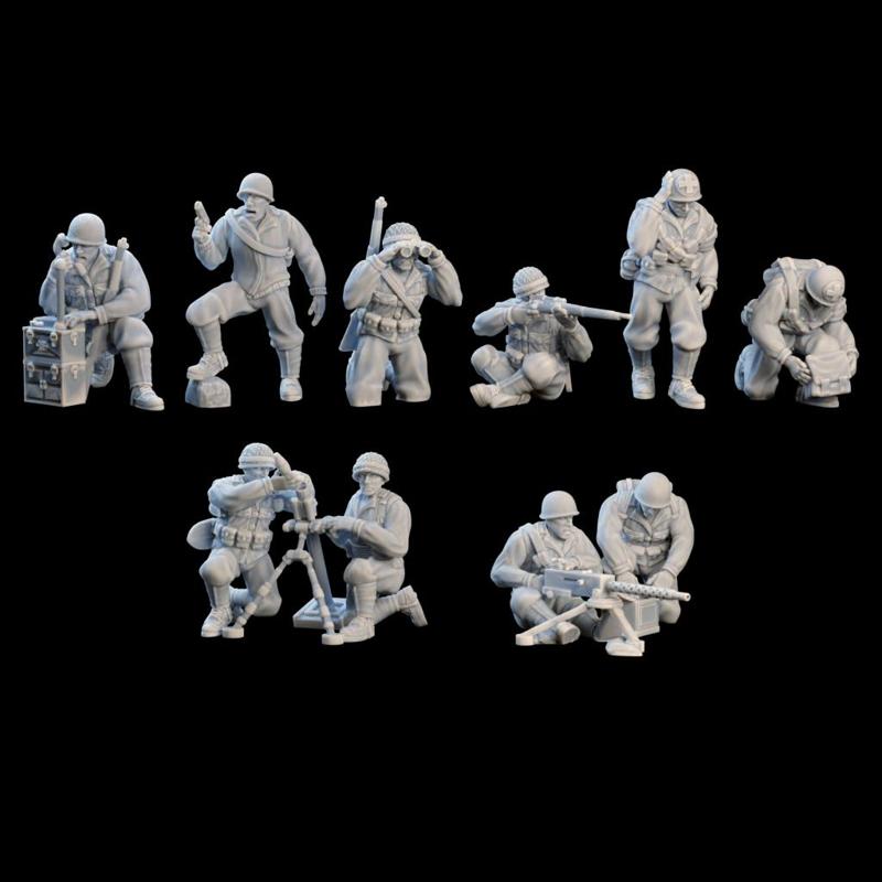 US Support Units - WWII US Soldiers Kickstarter