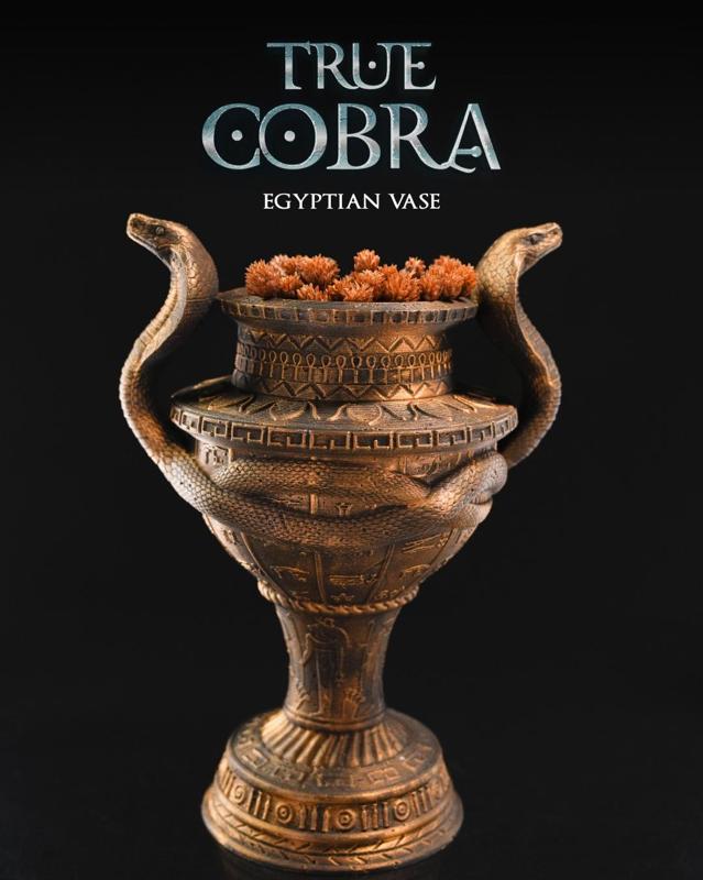 True Cobra Egyptian Vase