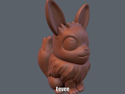 Eevee (Easy print no support)