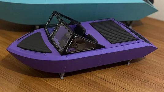 MINI RIPPER - 1/10 SCALE RIVER JET BOAT - HPW25 INCL.