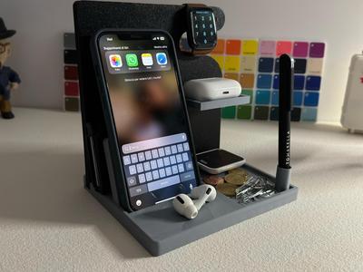 (V1.1 update) Led Desk Organizer, svuotatasche scrivania....