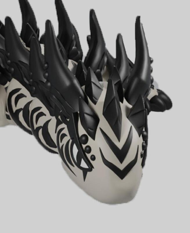 Barbarian Dragon - D&D Articulated Dragon Fidget Toy