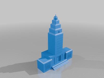 Baton Rouge Capitol Building 3d print