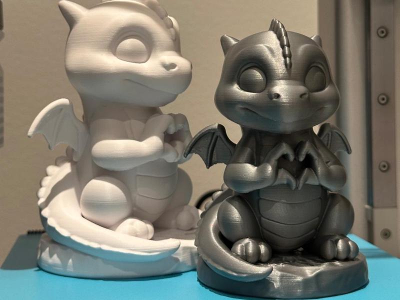 Sweet Dragon with Heart