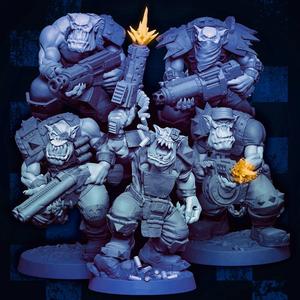 MrModulork's Rifle Orc Lads - Modular Kit A