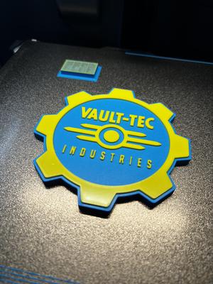 Vault-Tec Magnet Logo