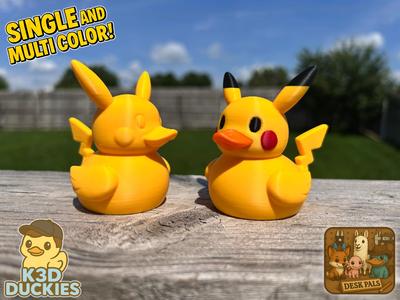 Pikachu Rubber Duck