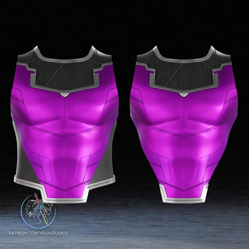 MCU Gambit Chest Armor 3D Print File STL