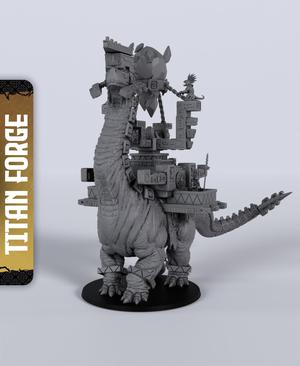 Brontomonster - With Free Dragon Warhammer - 5e DnD Inspired for RPG and Wargamers