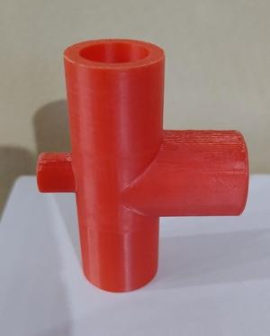 22mm T Connector with Relief Valve