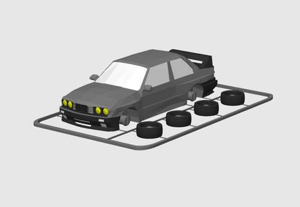 BMW M3 E30 - Kit Card