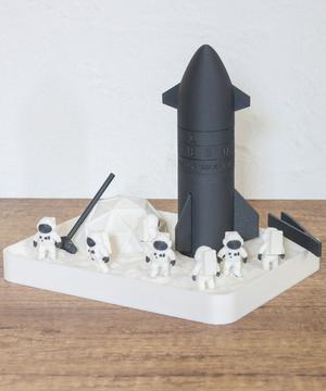 Mars Mission Desktop Zen Garden Set