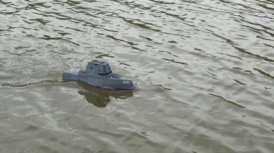 RC SCALE MINI DDG-1000 Zumwalt class destroyer