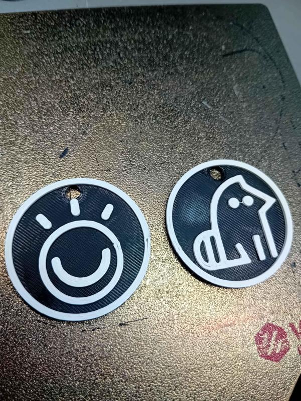 Toki Pona Keychains