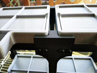 Holding Rack with M3 screws for Modular Cress/Sprout Sieve/Farm V2