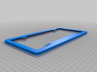 License Plate Holder
